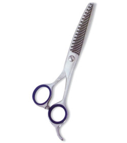 Professional Thinning Scissor. One Blade Teeth and One Blade Razor. Mirror Finish.