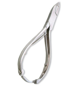 Cuticle Nipper, Double Spring w/lock. Mirror Finish.