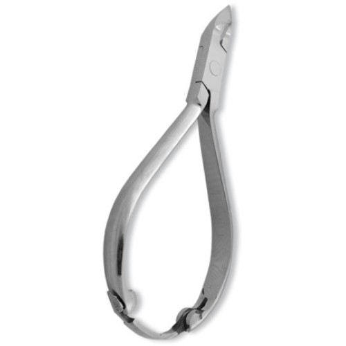 Cuticle Nipper, with lock. Mirror Finish.